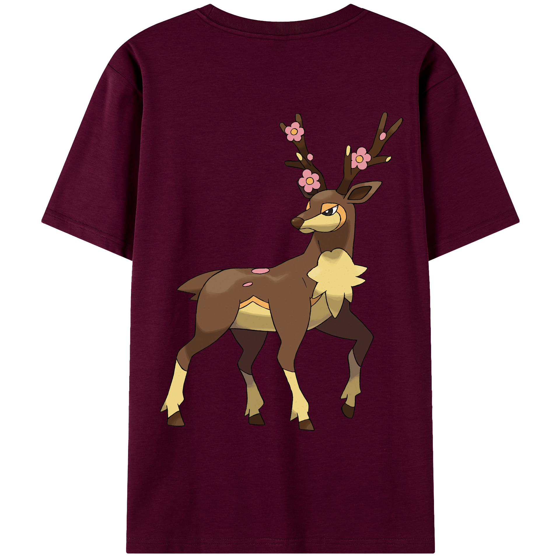 （画像用） ポケットモンスター Pokémon レディース半袖Tシャツ(バックプリント)
